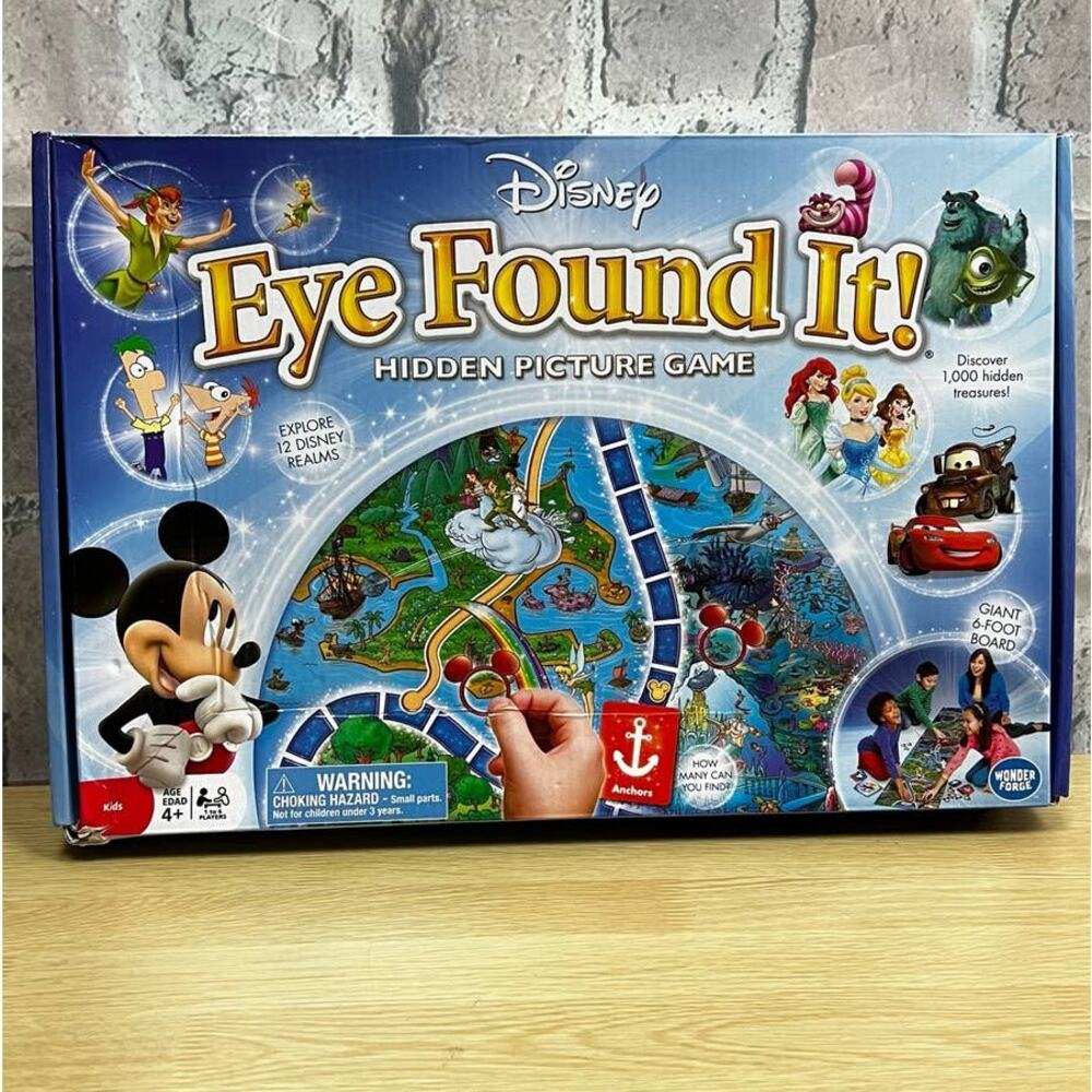 Wonderforge World of Disney Eye Found It Board Game